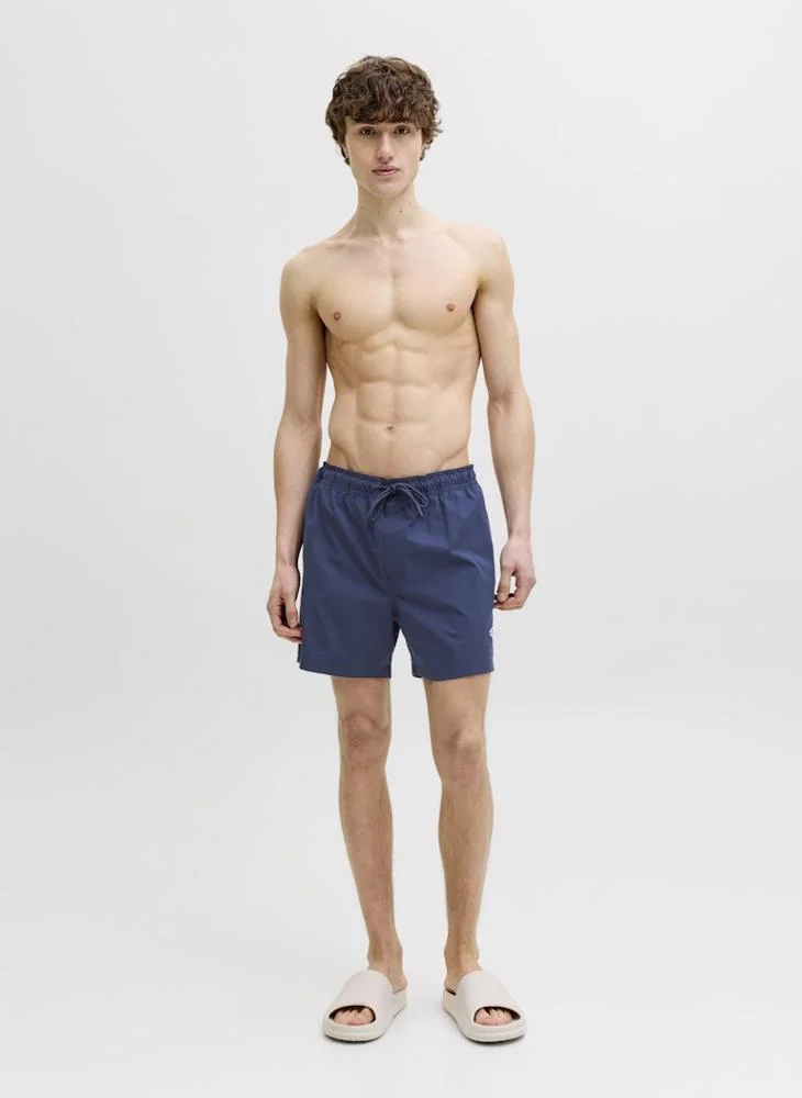 JACK & JONES  Logo Drawstring Swim Shorts for Men | Best Price UAE